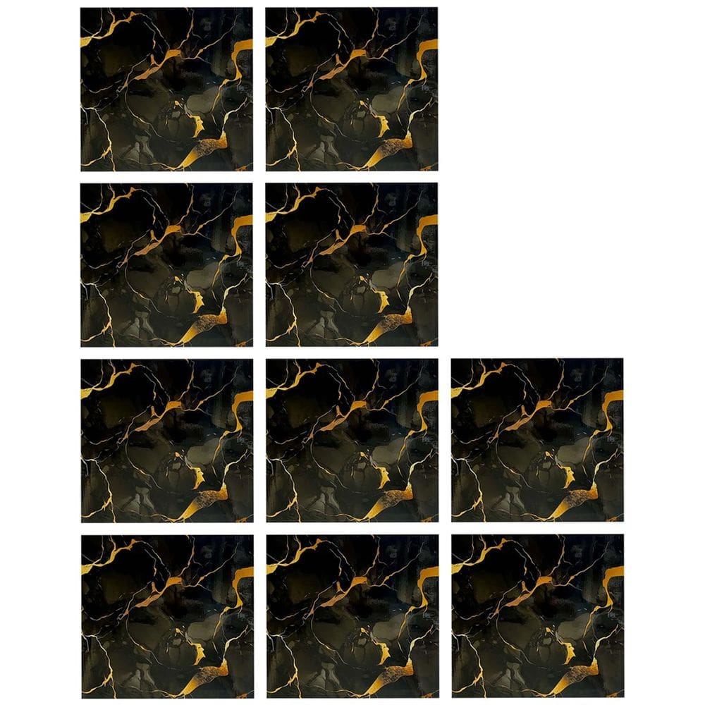 Placa Adesiva Marmore 3D Kit 10 uni Obra Reforma Casa Escritorio Recepçao Painel Papel de Parede Moderno