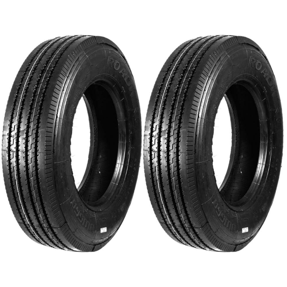 Kit 2 Pneus 215/75R17.5 Liso 16 Lonas 135/133J DW660 Roadwing