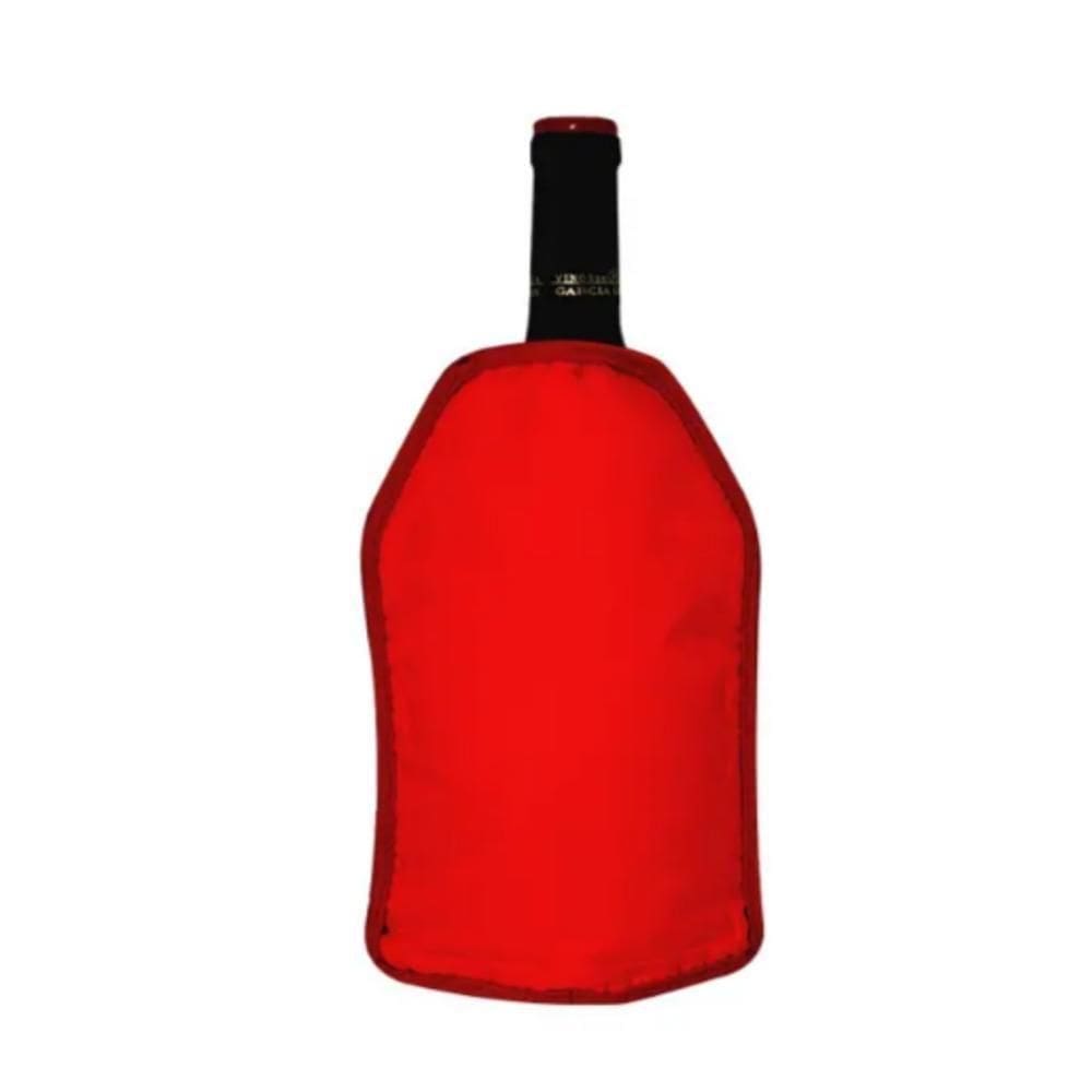 Cooler Térmico Vermelho Para Vinho Em Gel – Mantém Sua Bebida Na Temperatura Ideal Com Estilo E Praticidade