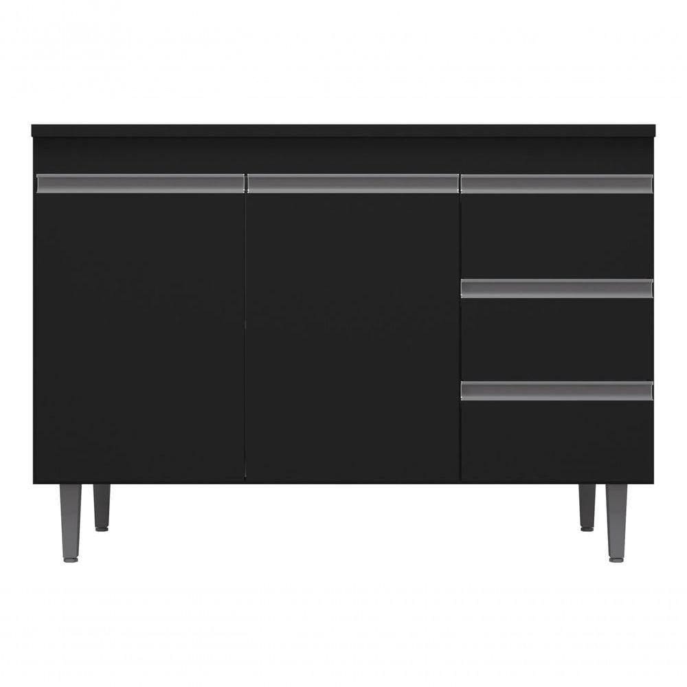 Balcão Andreia 100cm - Sem Tampo Cor Branco