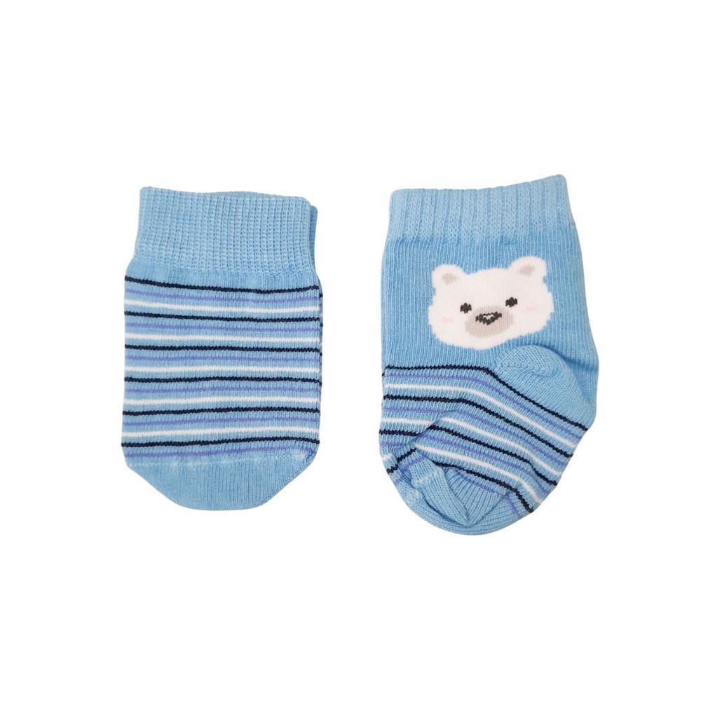 Kit Meia e Luvinha Recém Nascido Menino Selene