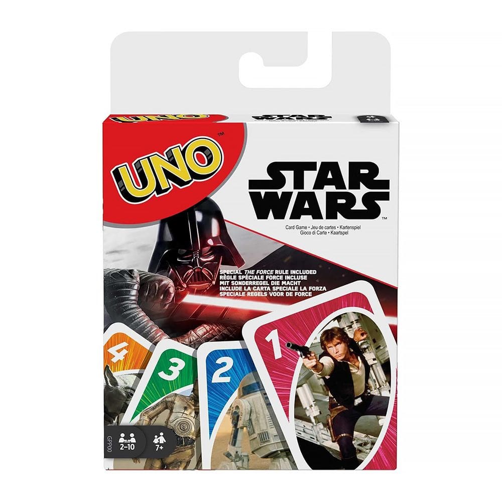 Jogo de Cartas UNO Disney Star Wars 112 Cartas GPP00 - Mattel