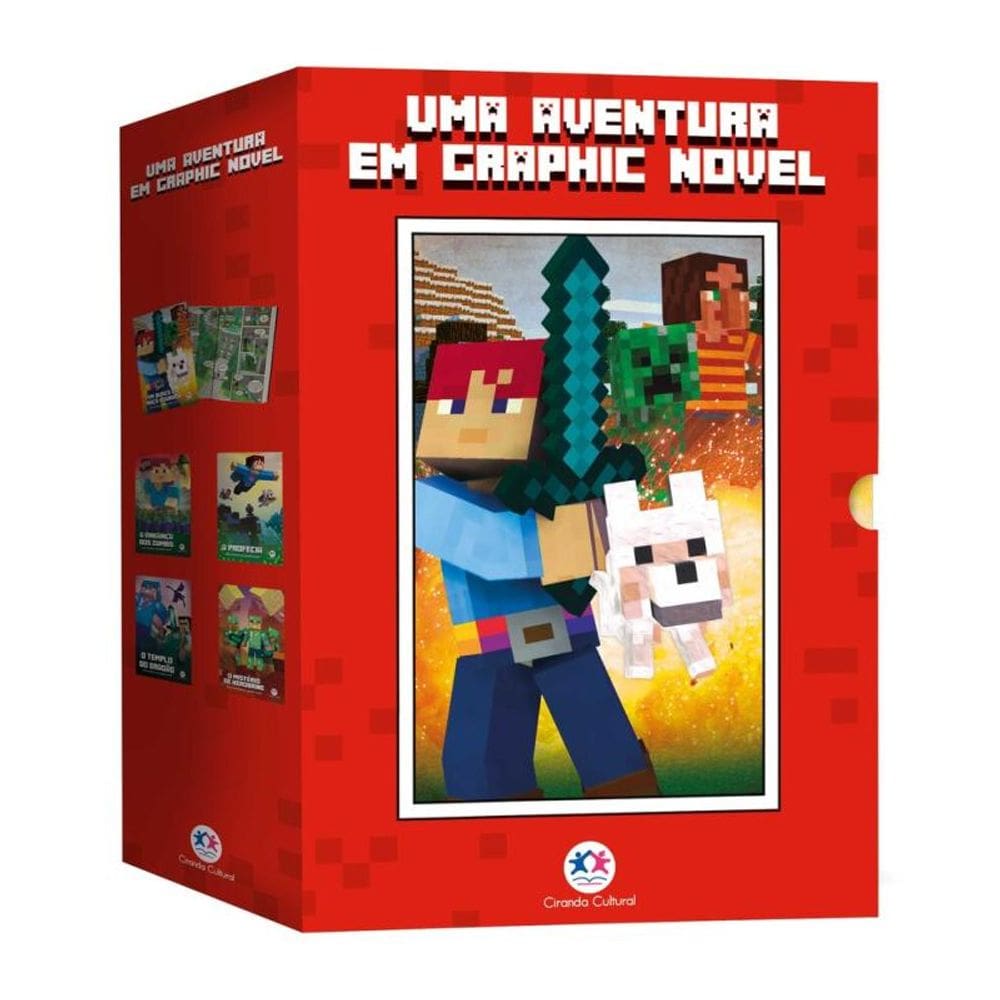 Box - Minecraft: uma Aventura em Graphic Novel
