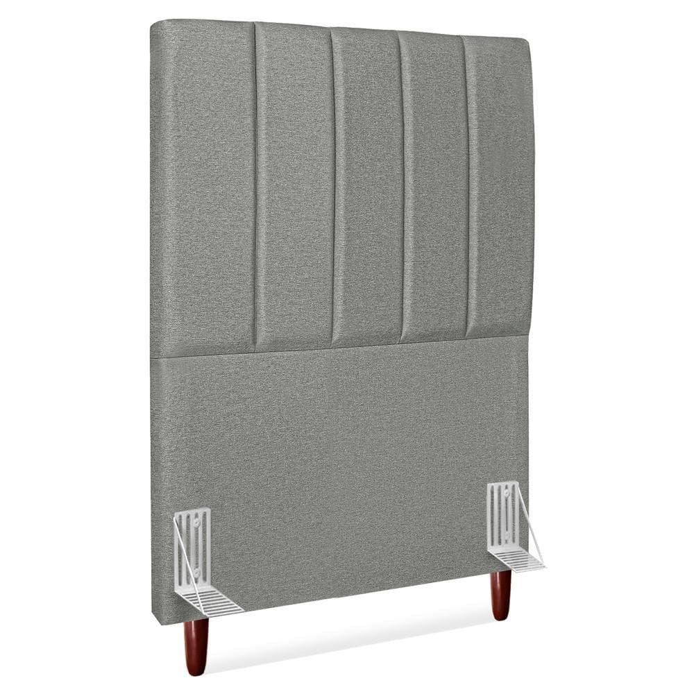 Cabeceira Solteiro 100 cm Com Frame Carla Linho Artte