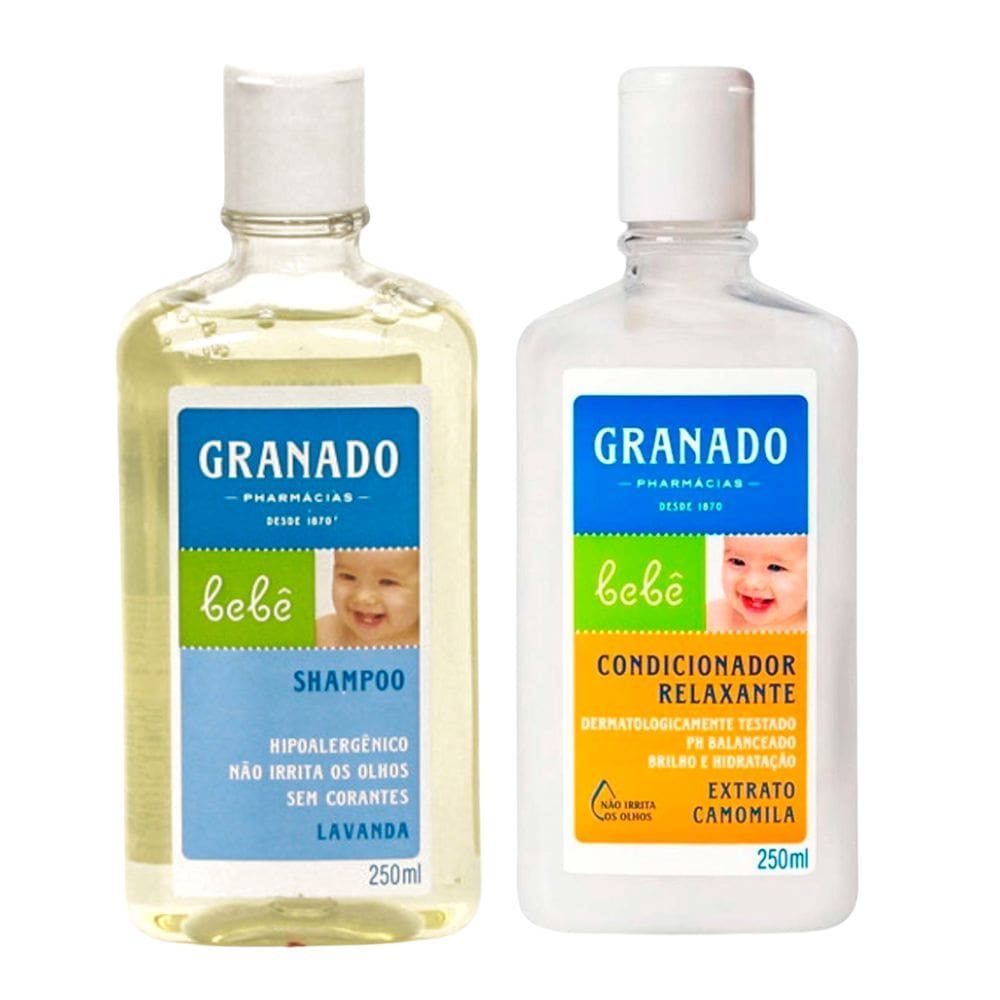 Kit 1 Condicionador Relaxante Granado Bebê Camomila 250ml