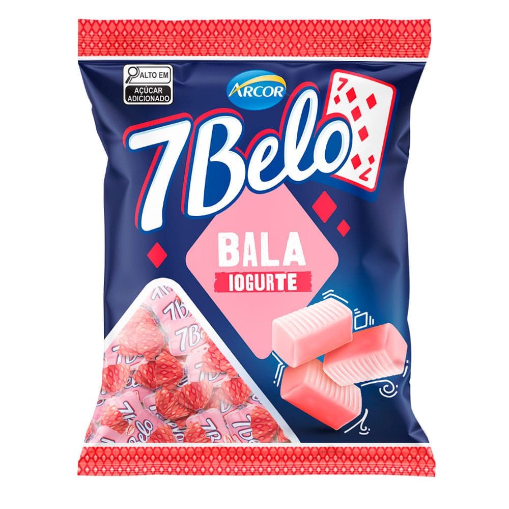 Balas 7Belo Sabor Iogurte 90g