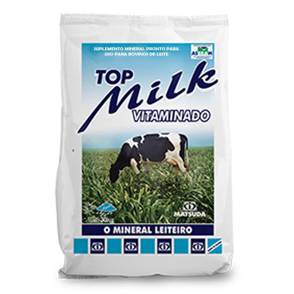 Suplemento Mineral Bovinos Leite Top Milk Vitaminado Matsuda