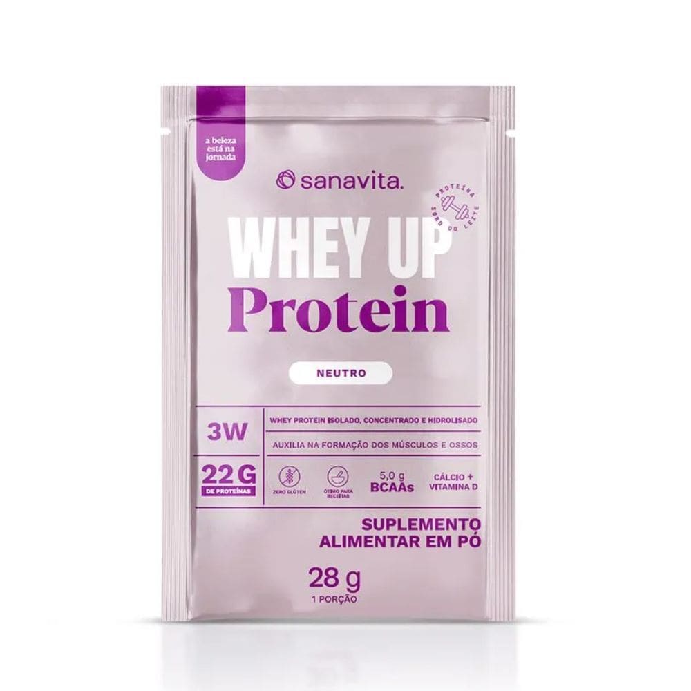 Whey UP Protein Sanavita Neutro Saché 28g