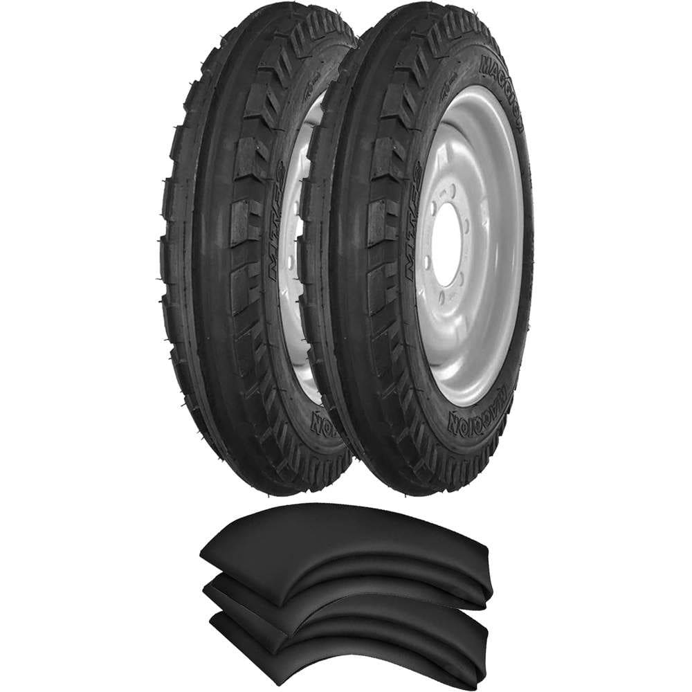 Kit 2 Pneus 400-15 Mtf2 4 Lonas Maggion + Camaras