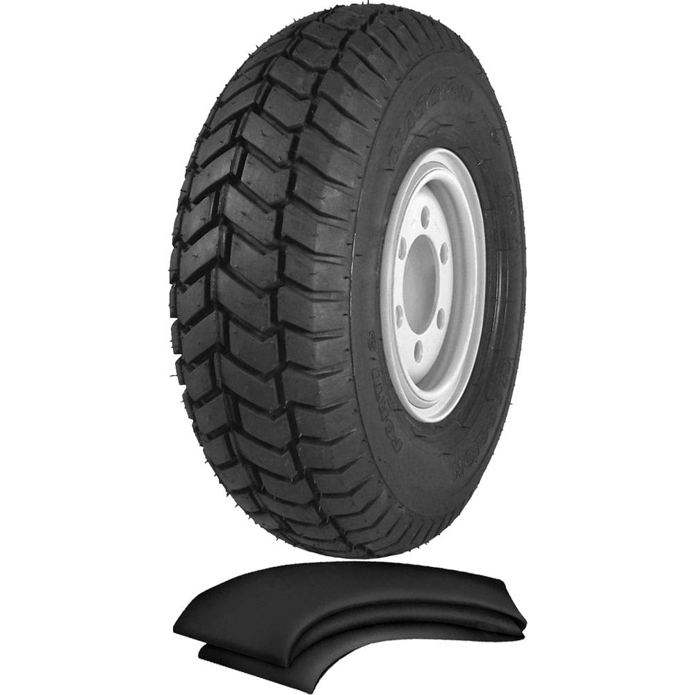 Kit Pneu Empilhadeiras Carrinhos De Baixa Velocidade 400-8 4 Lonas Forti 2b Maggion + Camara