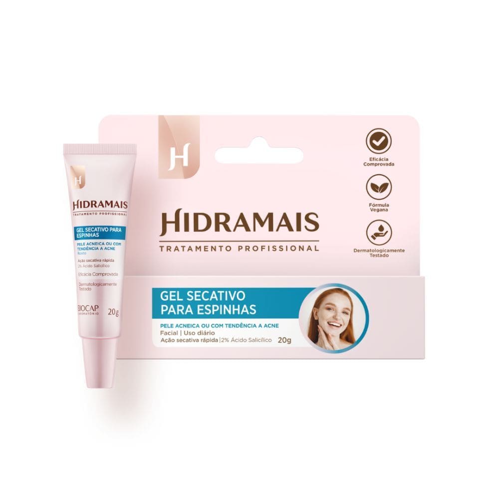 Gel Secativo para Espinhas Hidramais 20g