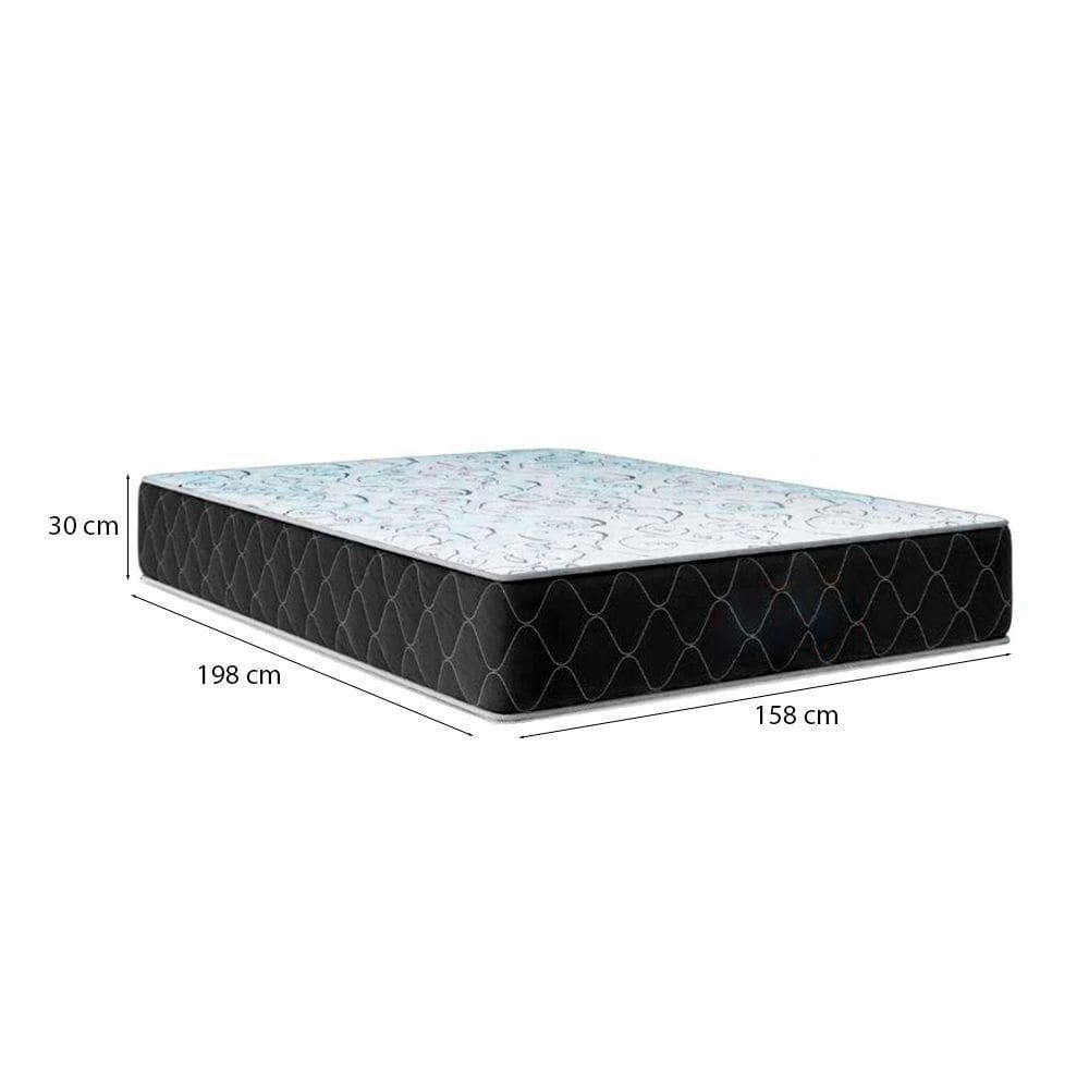 Colchão Queen 158 Marrocos - Poliéster - Espuma D33 30cm