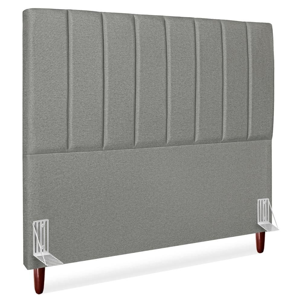 Cabeceira Casal 140 cm Com Frame Carla Linho Artte