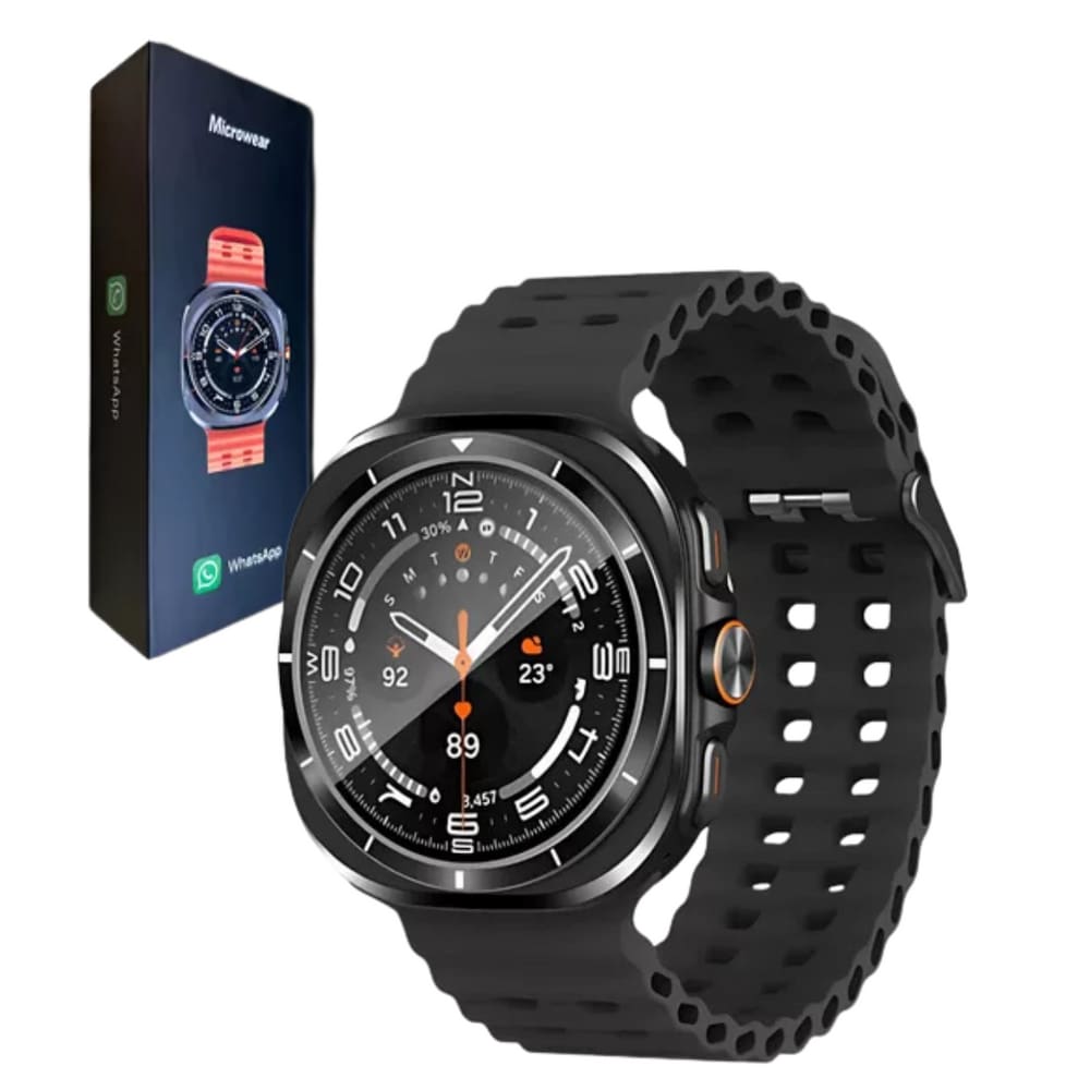 Smartwatch Ma27 Ultra 47mm Amoled Chat Gpt NFC Lançamento