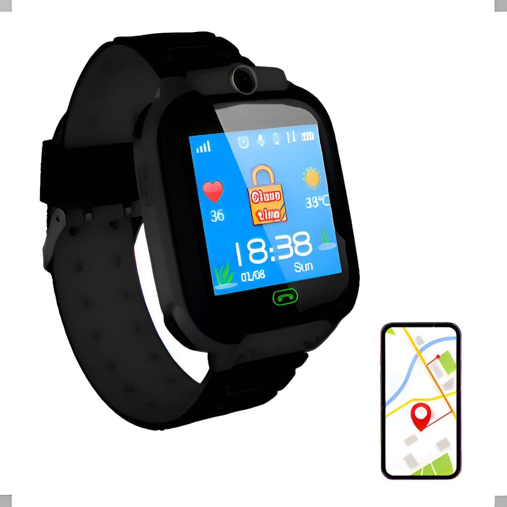 Smartwatch Infantil Howear Gps Rastreador Chip 2g E Câmera
