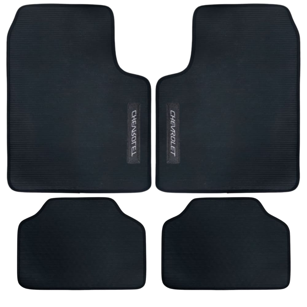 Jogo Tapete Universal Borracha Automotivo 4 Peças Corsa,Celta