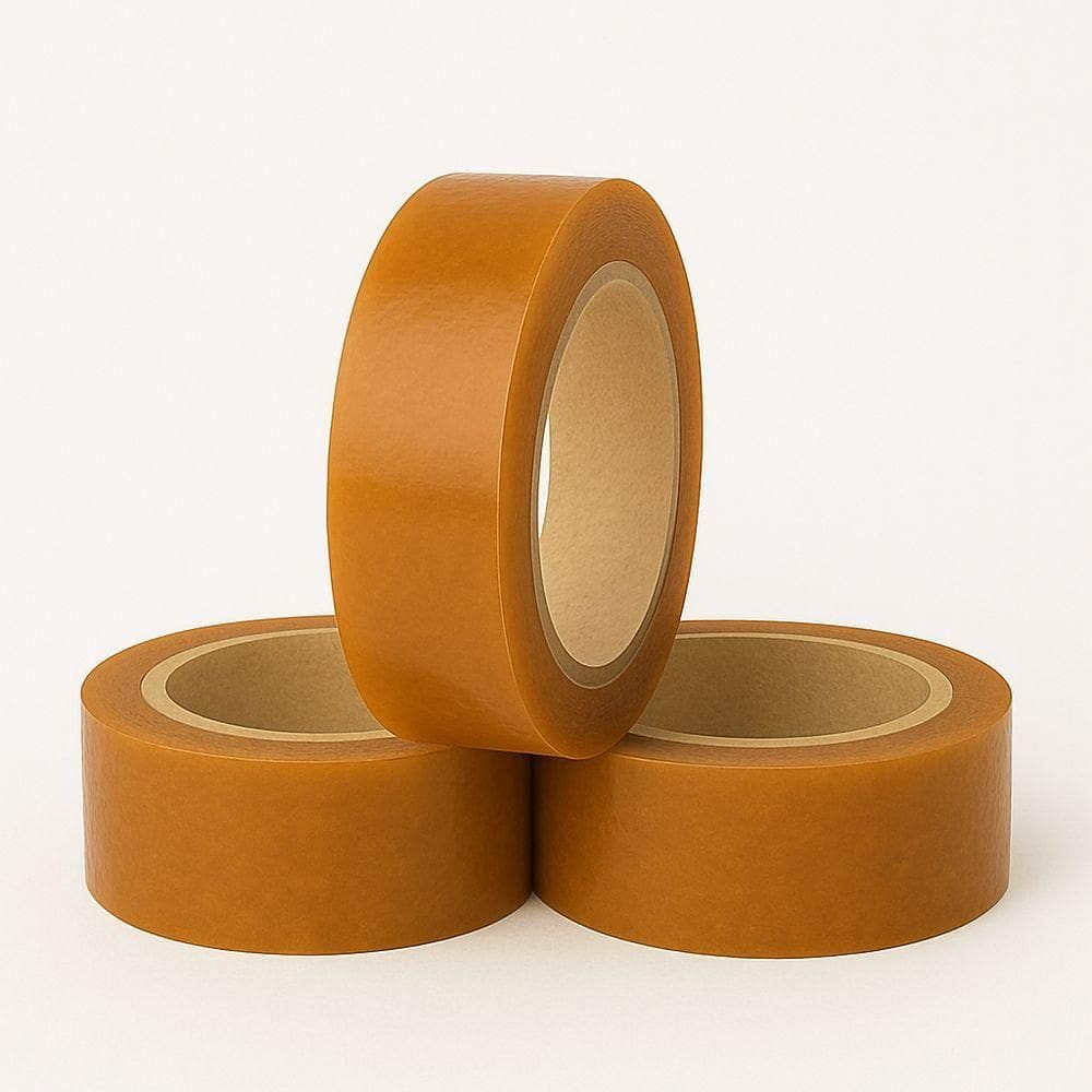 Kit 3 Fitas Adesiva Larga Durex Laranja 250m Embalagem Fechamento Caixa Uso Geral Resistente