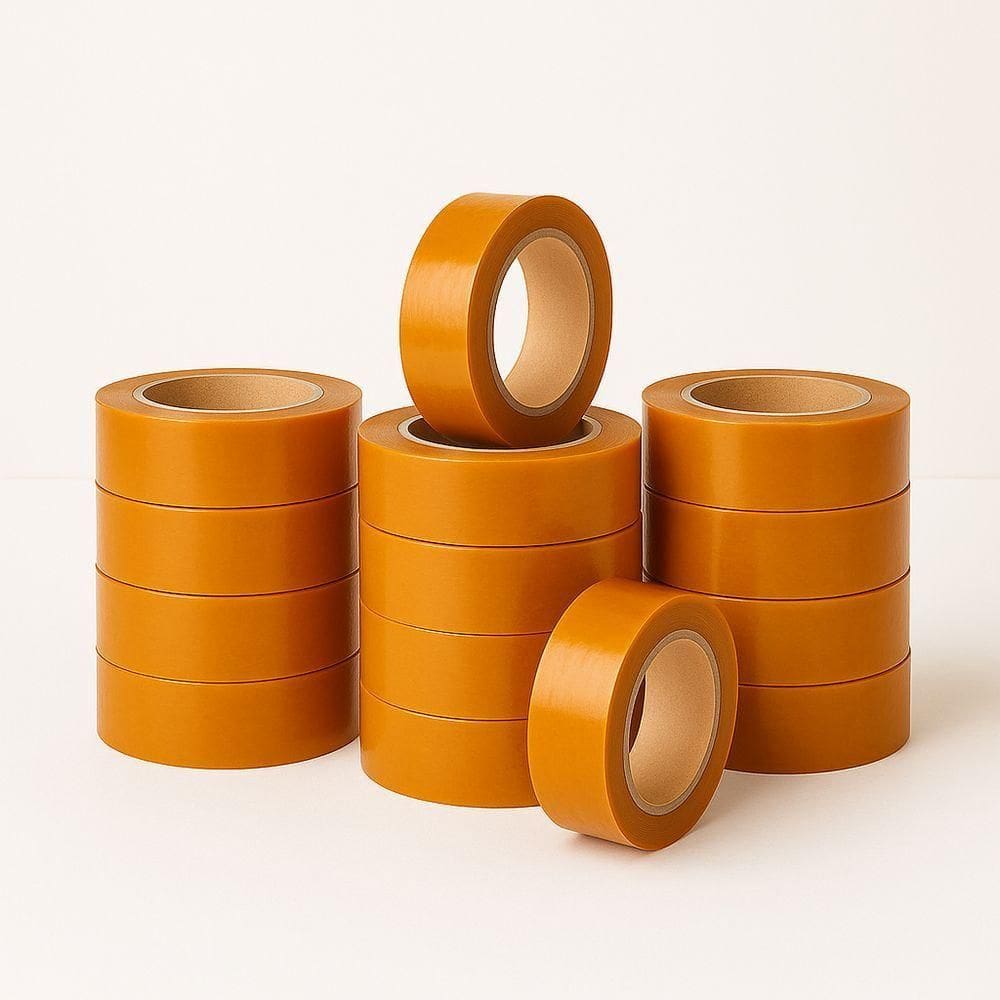 Kit 14 Fitas Adesiva Larga Durex Laranja 250m Embalagem Fechamento Caixa Uso Geral Resistente