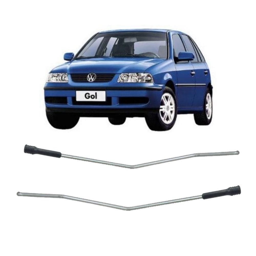 Kit Par Pinos Trava Para Portas Dianteiras Gol G3 E G4