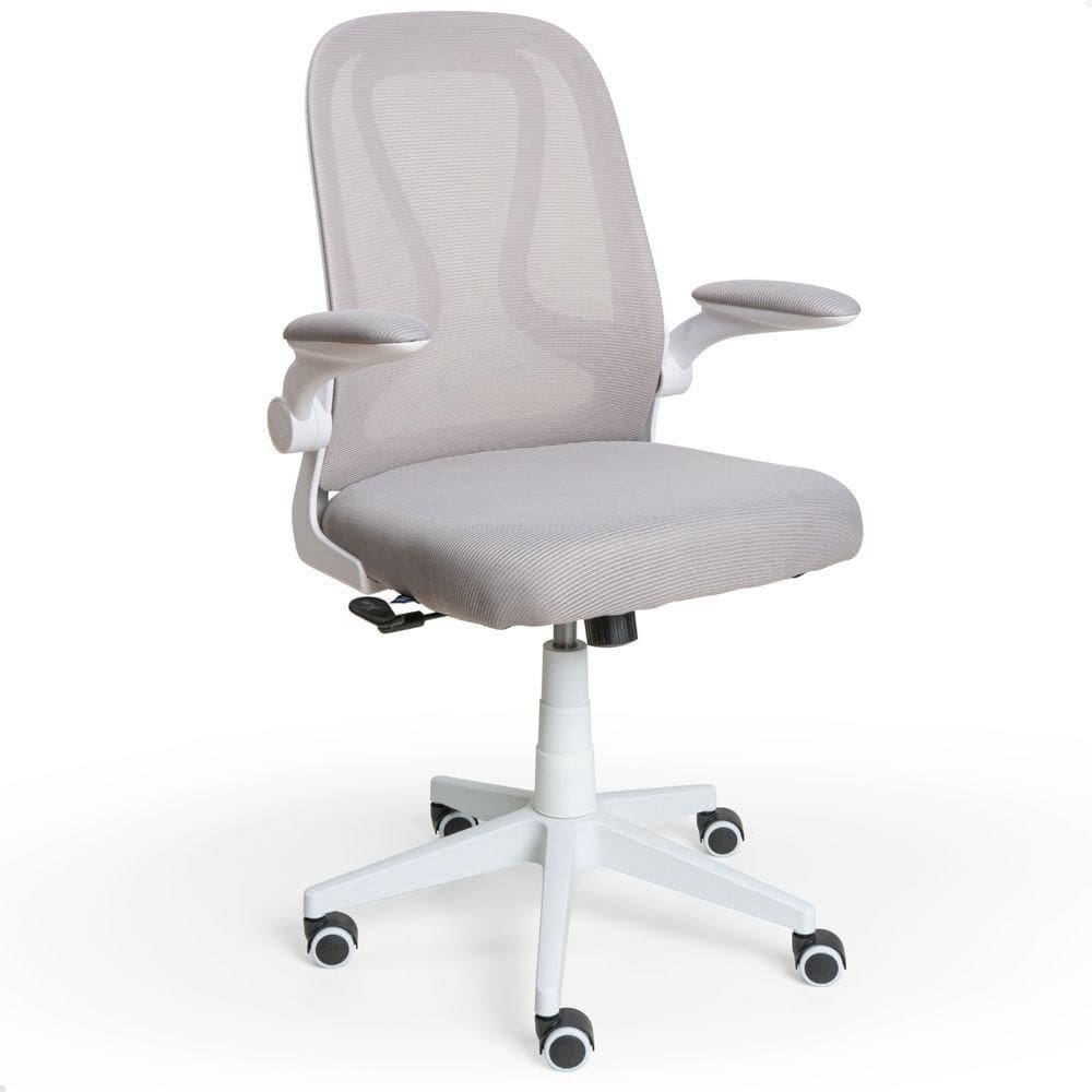 Cadeira De Escritório Diretor Giratória Com Tela Mesh P210 Cinza