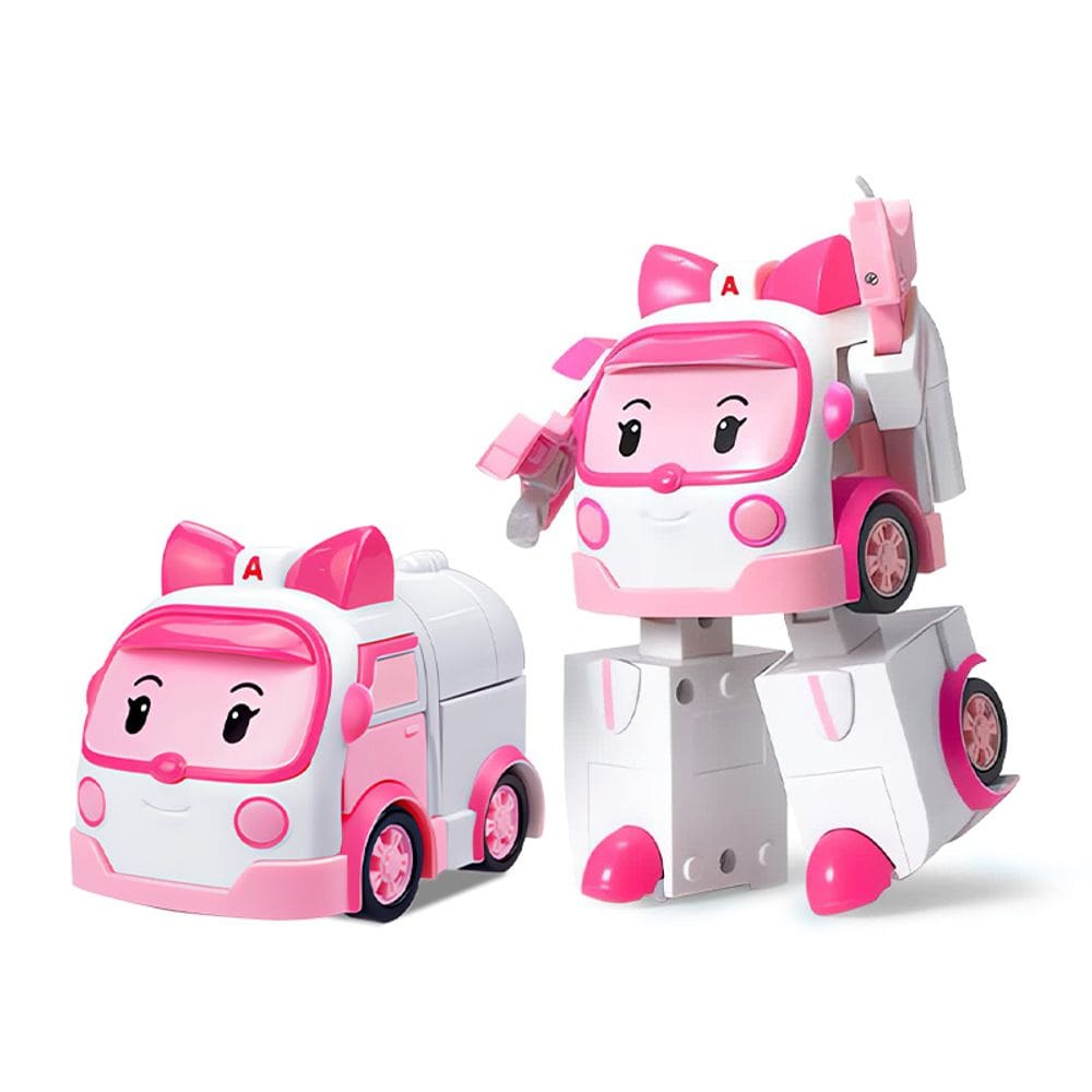 Robô transformador Toy Robocar POLI 4 Amber