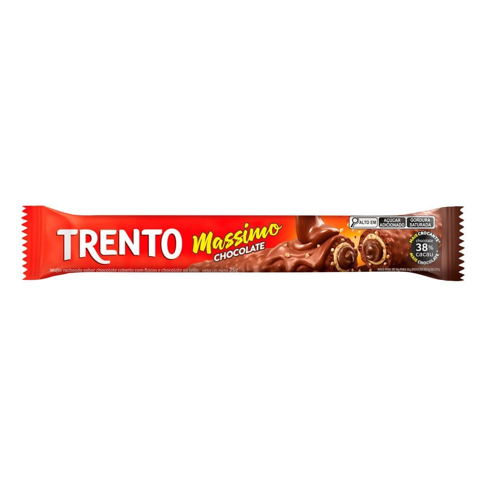 Chocolate Trento Massimo Ao Leite 25g