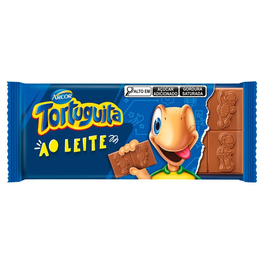 Chocolate Arcor Tortuguita Ao Leite 80g