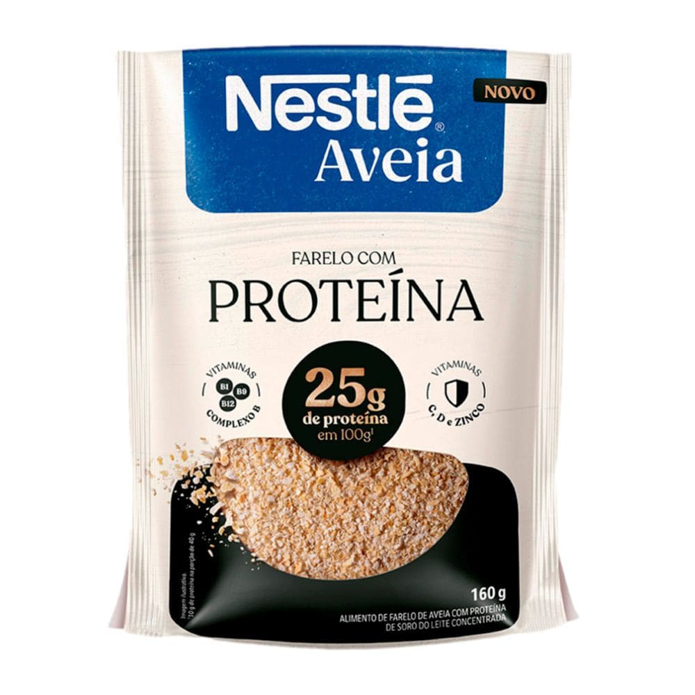 Aveia Nestlé Farelo com 25g de Proteína 160g