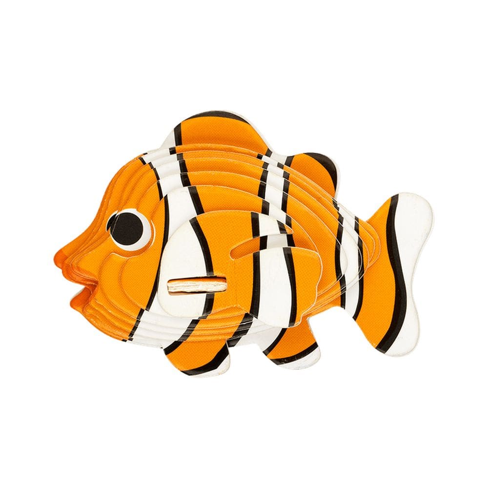 Quebra Cabeça 3D Infantil Dipedu Peixe 16 Peças - Brw 3001