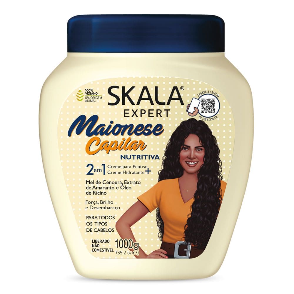 Creme de Tratamento Skala Expert Potão Maionese Capilar Nutritiva 1Kg