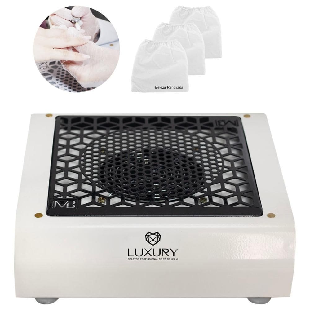 Coletor Aspirador De Pó Unhas Gel Acrigel Nail Grade