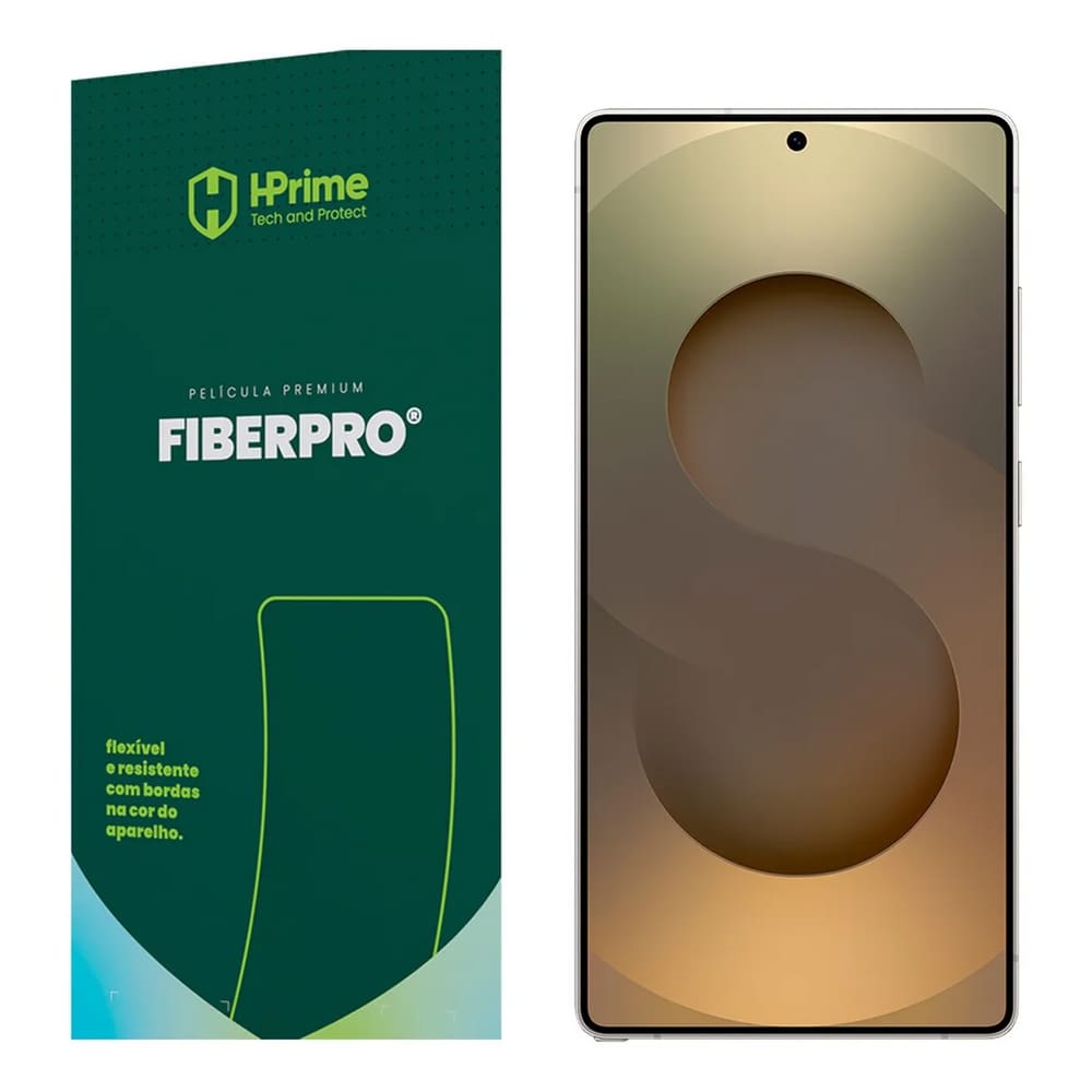 Película HPrime Preto FiberPRO S@msung Gal@xy S 25 Ultra