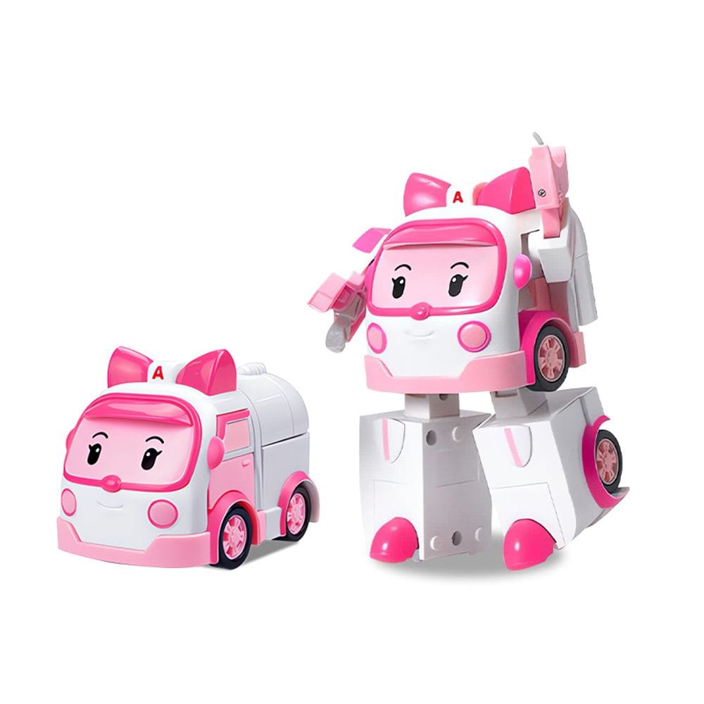 Mini robô transformador Robocar POLI Amber