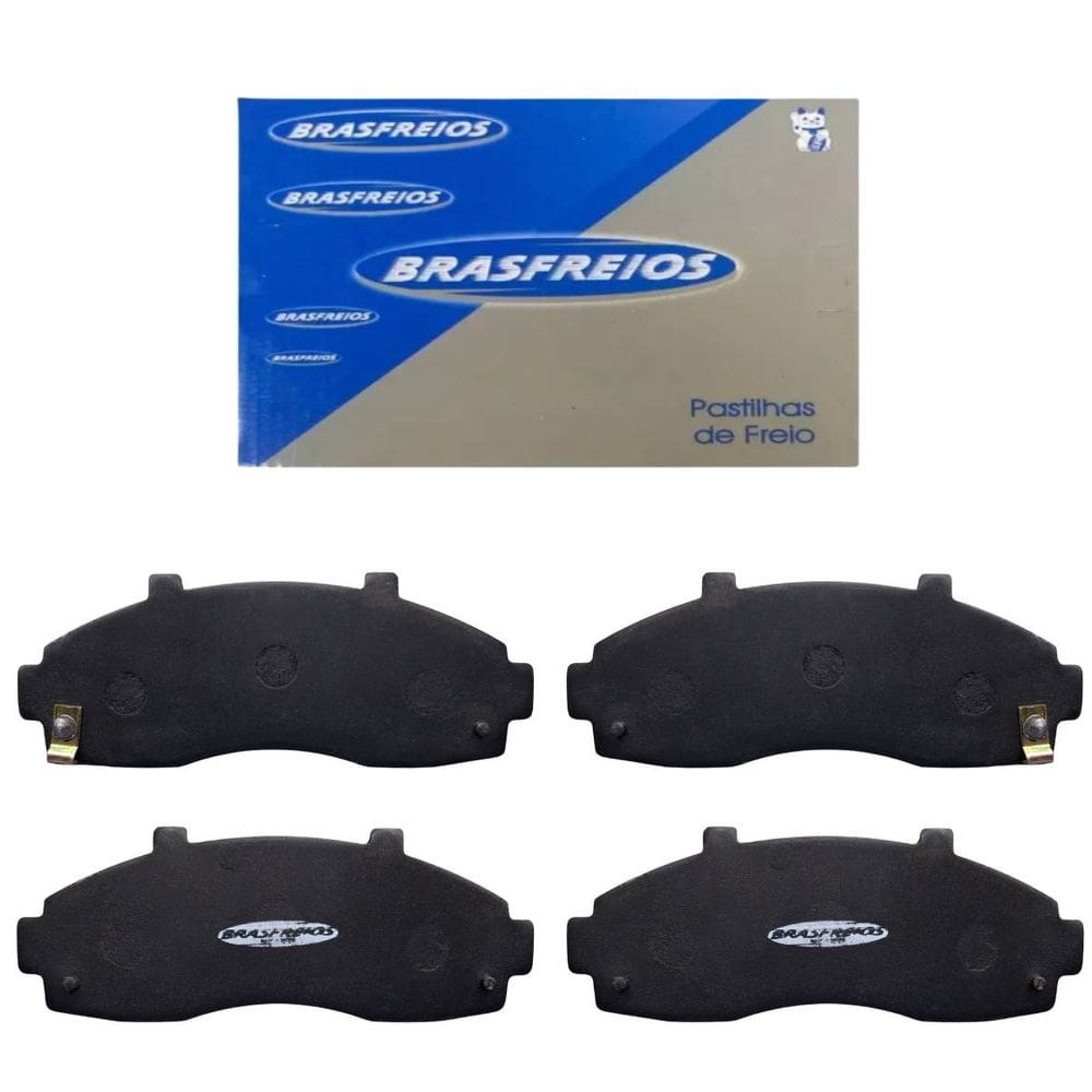 Jogo de Pastilhas de Freio Dianteira Brasfreios BPN887