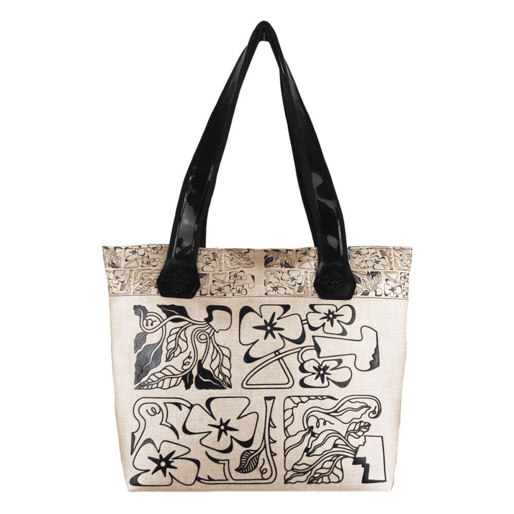 Bolsa Feminina Marrom Estampa Alto Relevo Magicc B-237