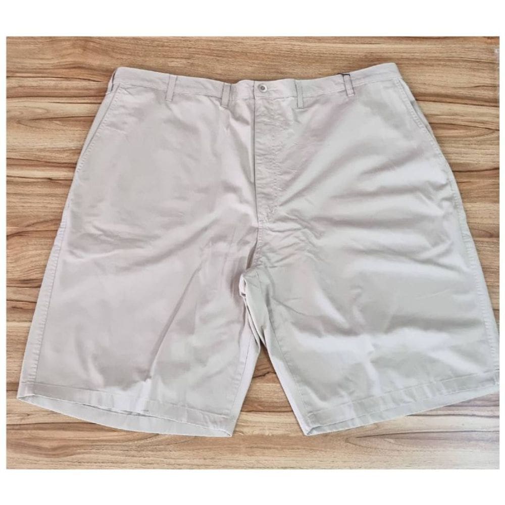 Bermuda Masculina Sarja Plus Size Louys Jordan 1/2 Elástico