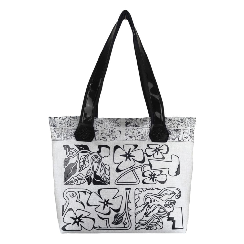 Bolsa Feminina Cinza Estampa Alto Relevo Magicc B-238