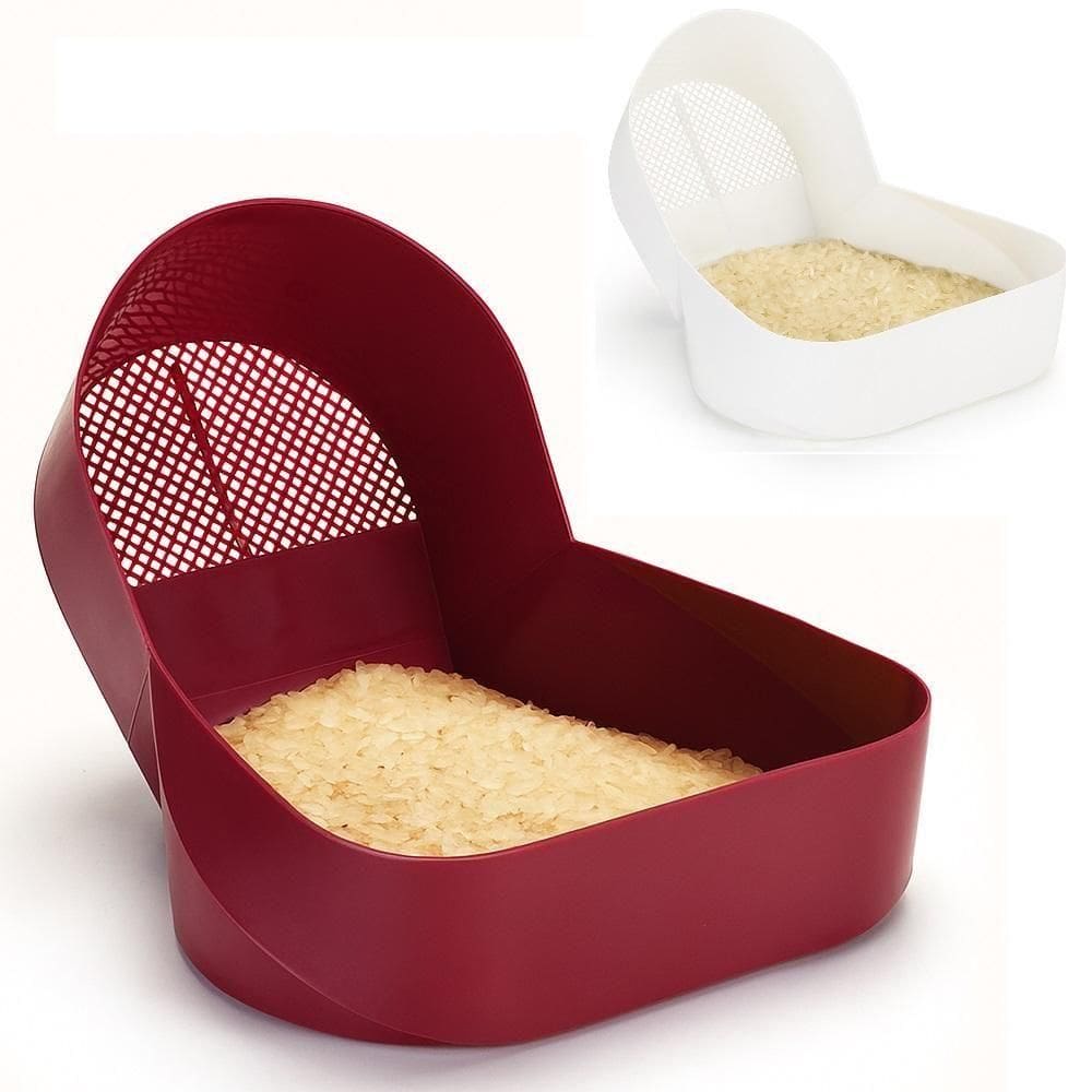 Escorredor Arroz Massas Macarrao Legumes Lavador Multiuso Escorre Lava Tudo Alimentos Cozinha Plastico