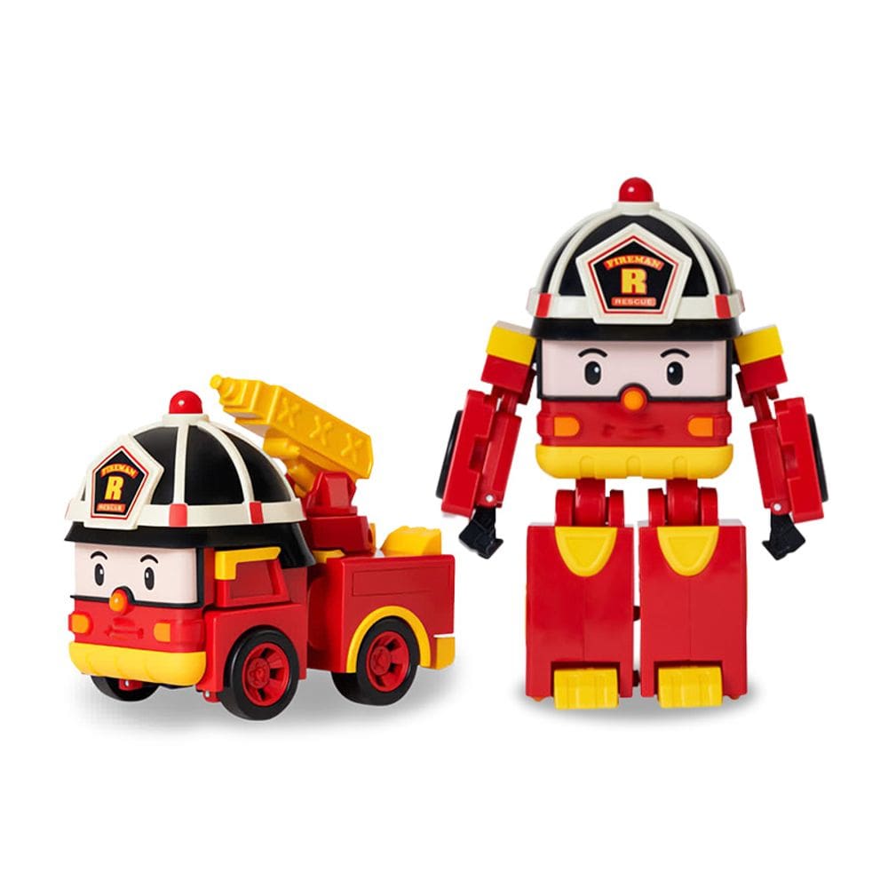 Mini robô transformador de brinquedo Robocar POLI Roy