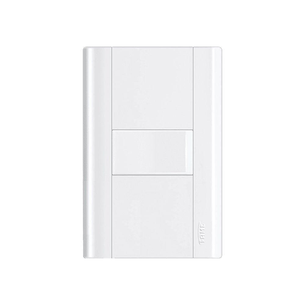 Interruptor Simples Fame Modulare Com Placa 4x2 Branco