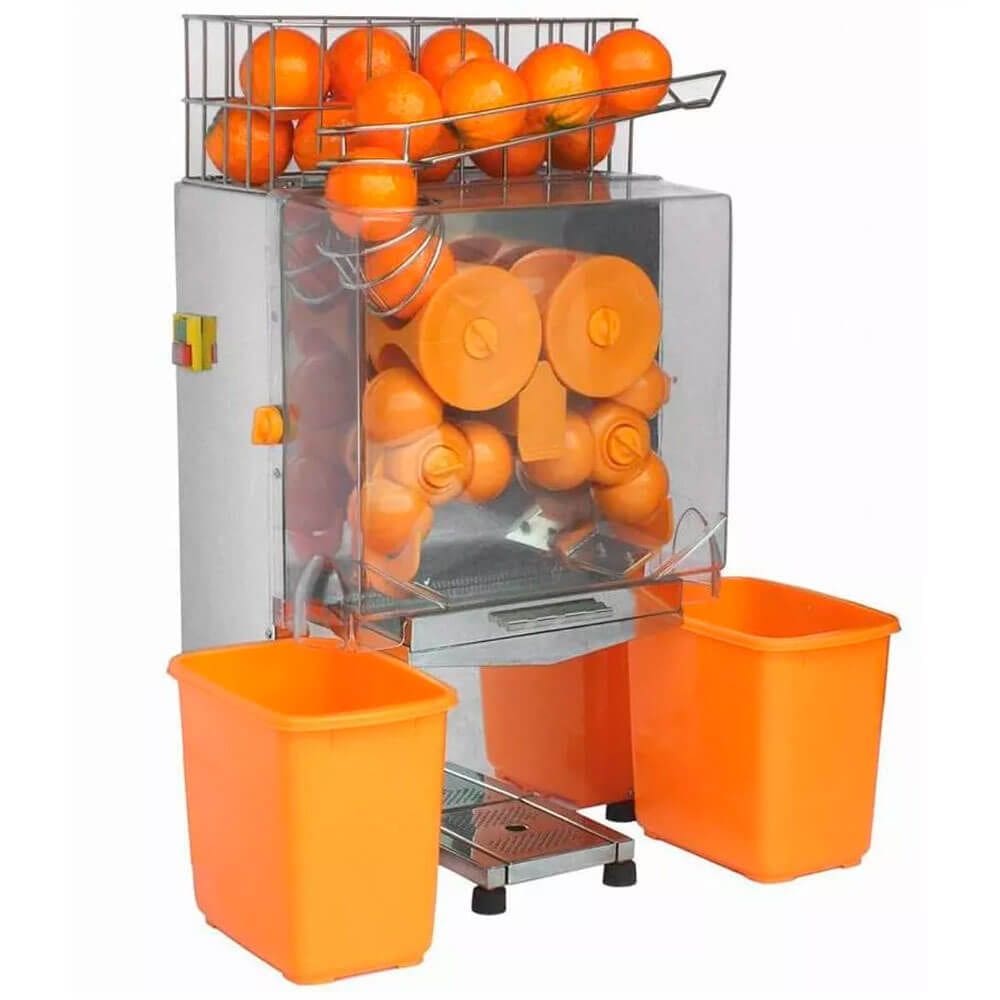 Espremedor de Laranja Extrator de Suco Industrial Onix Elétrico Aço Inox 220v ELO20