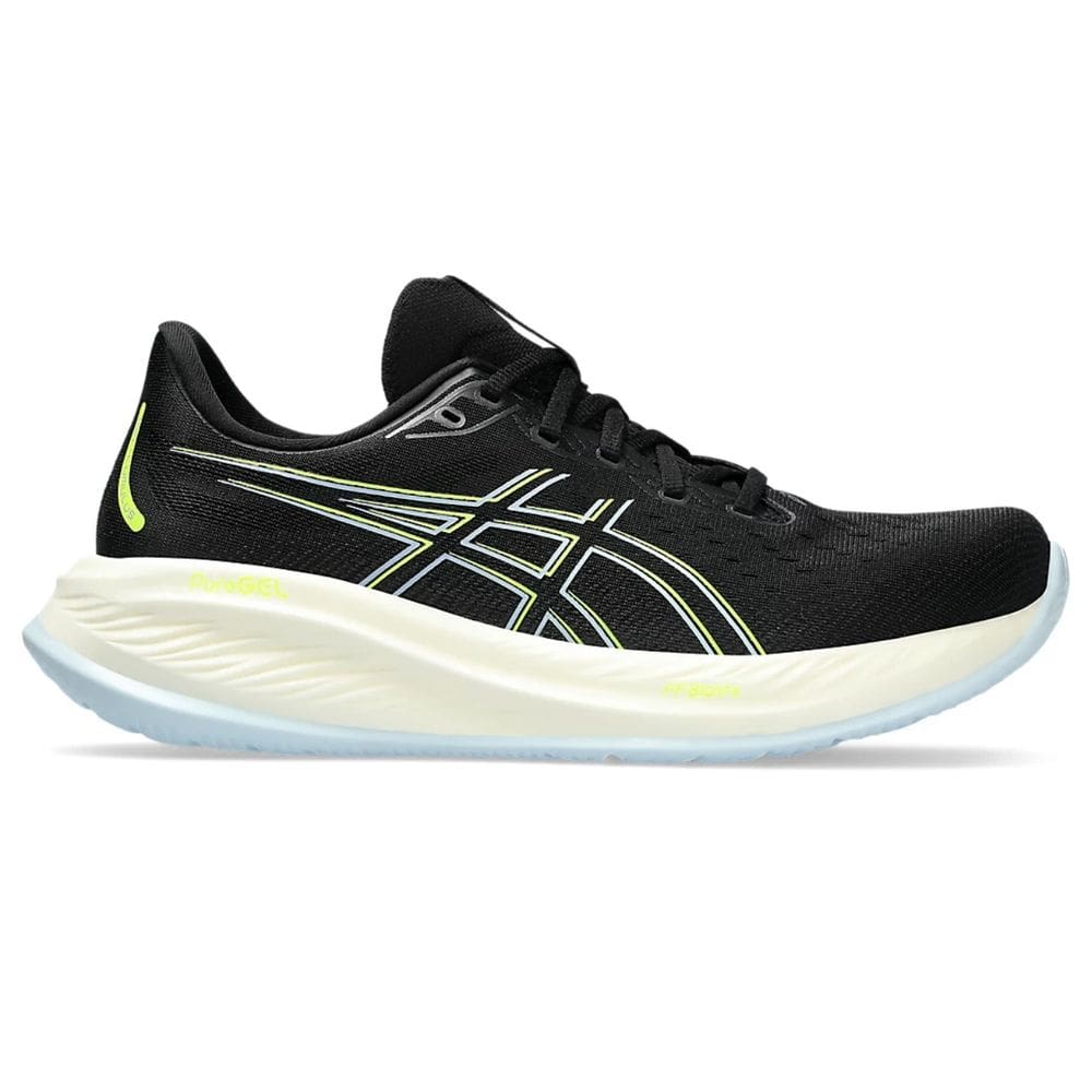 Tênis Asics Gel Cumulus 26 Masculino - Preto+Amarelo