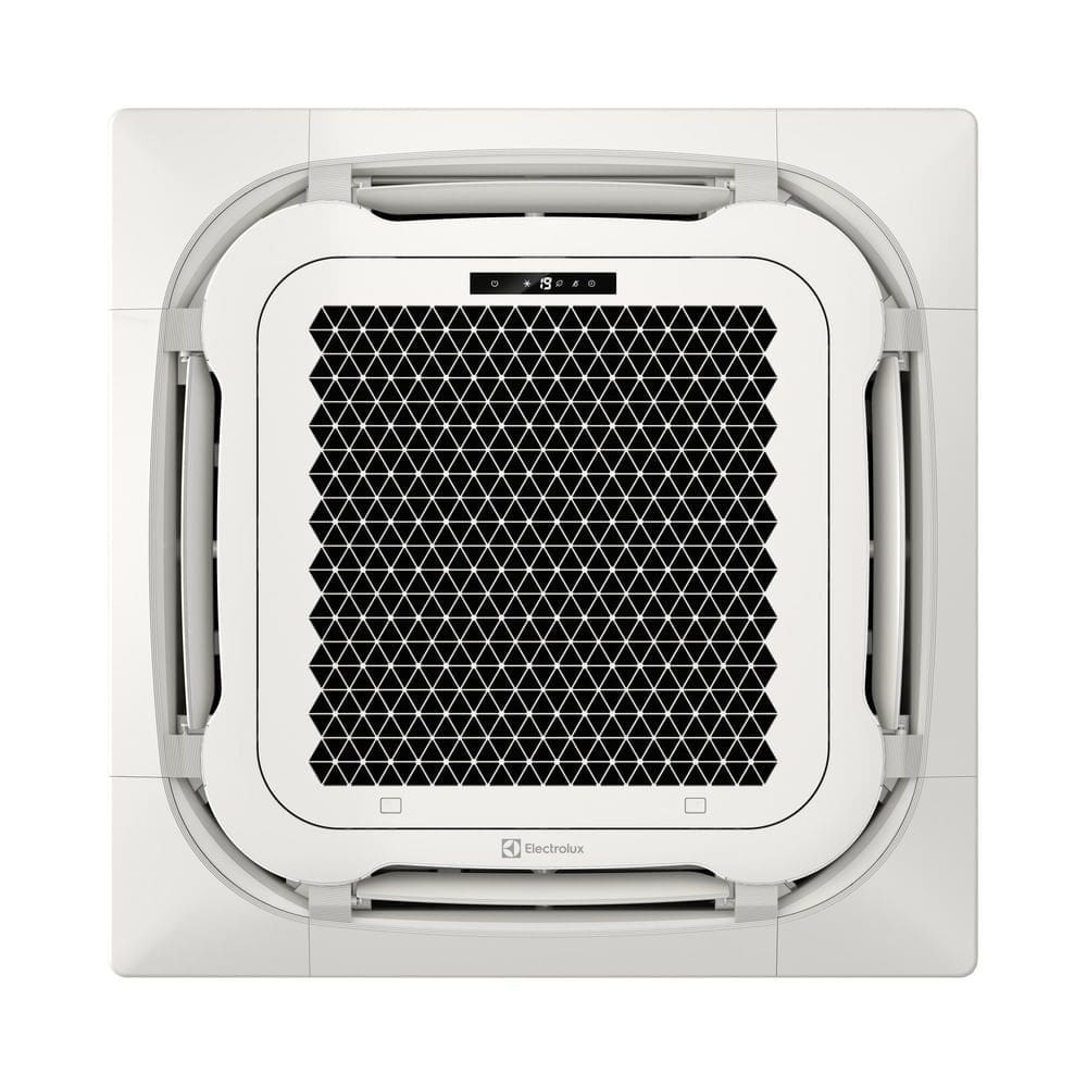 Ar-condicionado Cassete Electrolux 8 Vias Twin Inverter 48.000 BTUs Frio Efficient (KI48F/KE48F)