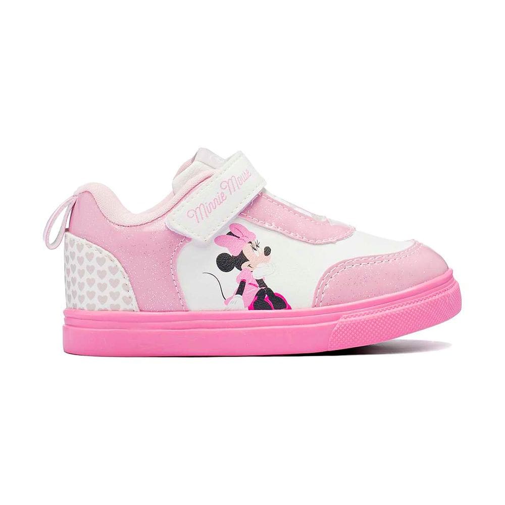 Tênis Infantil Menina Disney Casual Minnie