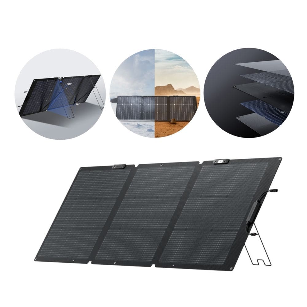 Painel Solar Portátil Placa Nextgen 25% - Ecoflow 220w