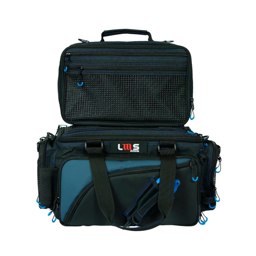 Bolsa Lumis Defender Em Nylon Com 2 Estojos Organizadores Para Pesca