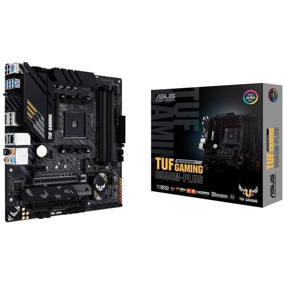 Placa Mãe Asus B550M Plus Tuf Gaming Amd Ryzen Ddr4