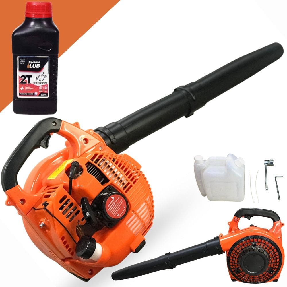 Soprador De Folhas 26cc a Gasolina Importway + Oleo Lubrificante Stihl 2T