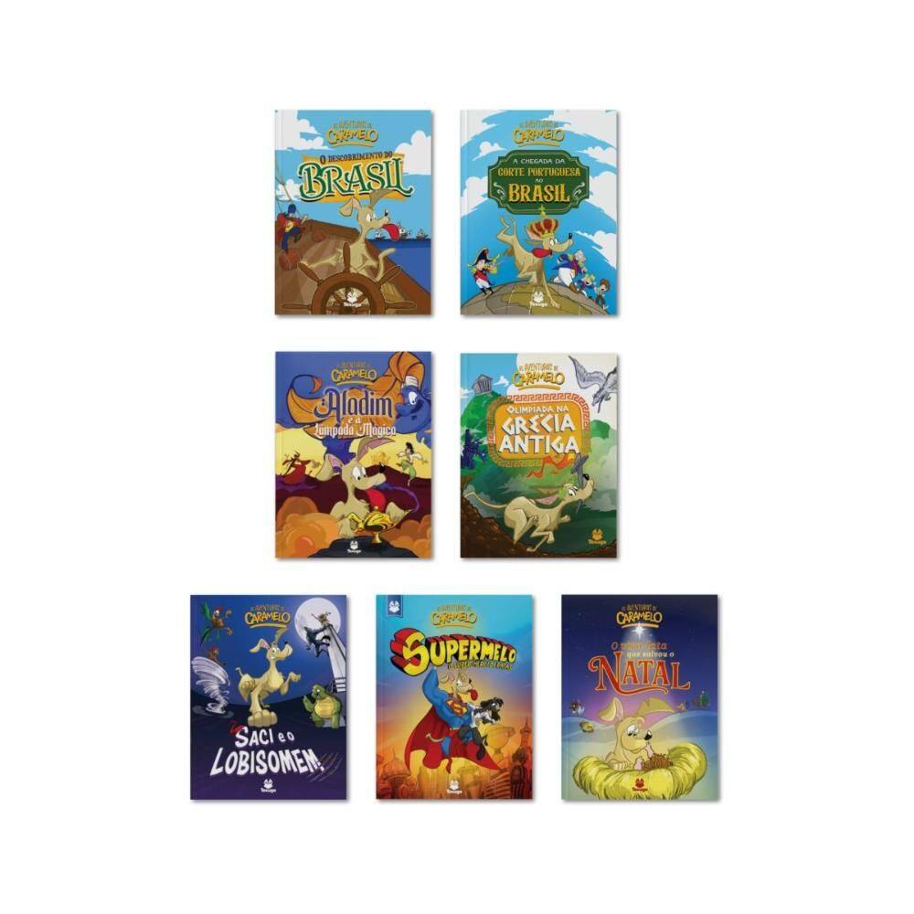 As aventuras de Caramelo - Coleção com 7 volumes