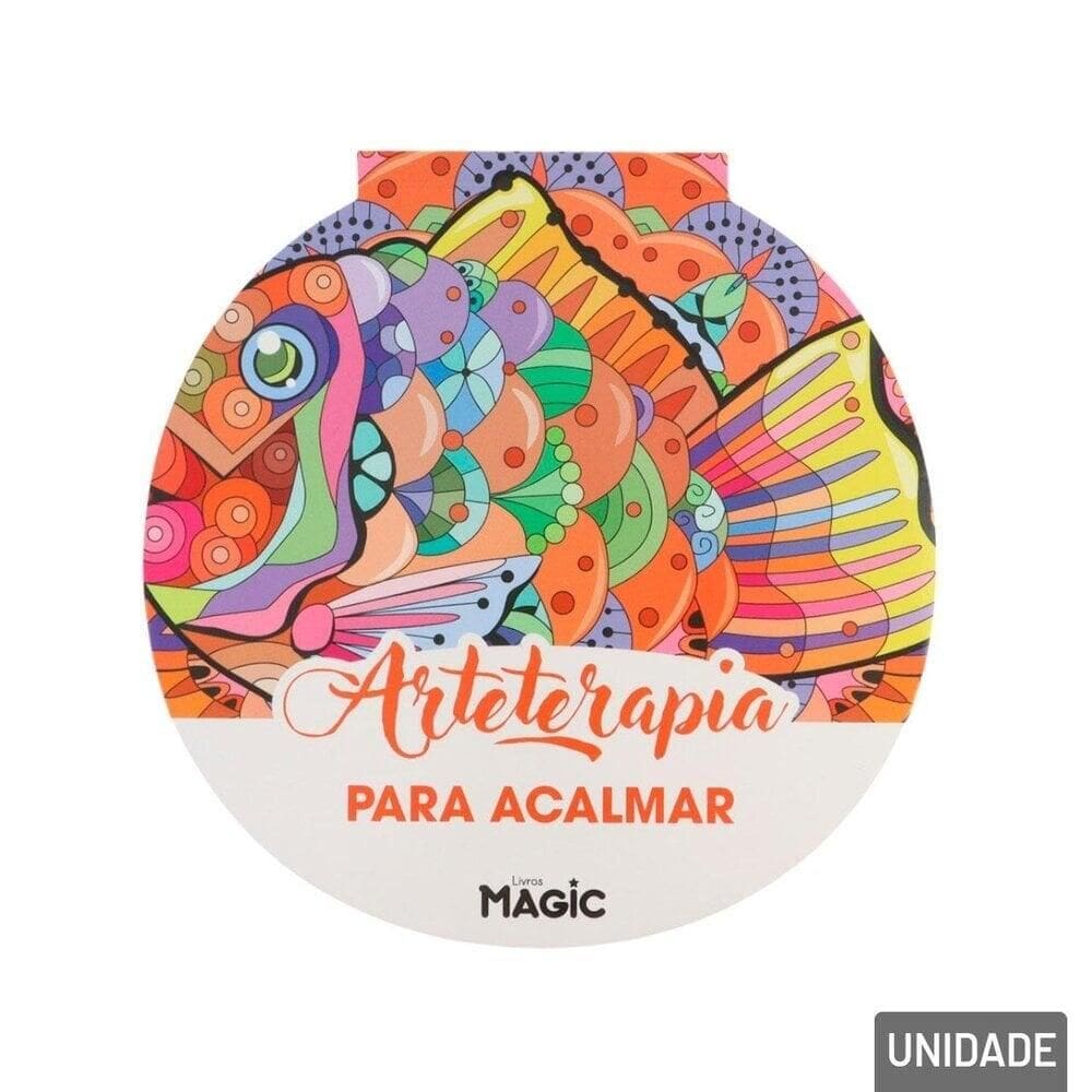 Livro de Colorir Arteterapia Para Acalmar - Tudo em Caixa